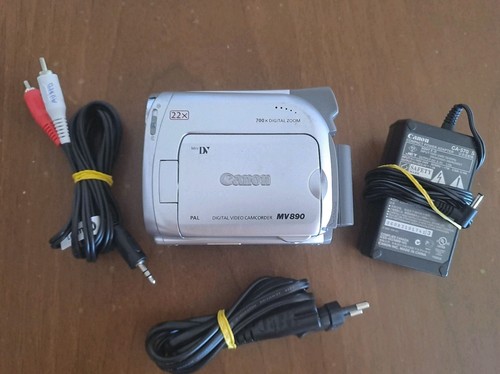 Canon mv890 videocamera minidv - canon,