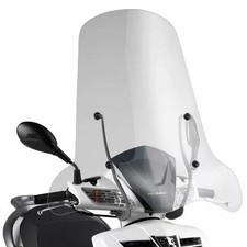 105A GIVI Parabrezza Trasparente per Peugeot LXR 125-200 2009-2012