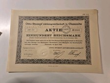 Otto Stumpf società per azioni Chemnitz 1926