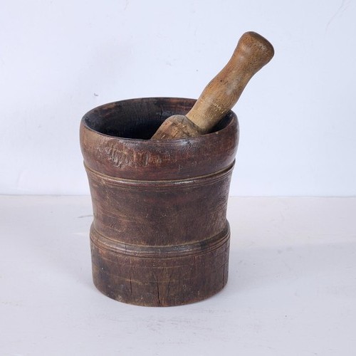 Mortaio pestello lignum vite - pestello,