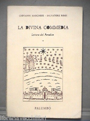Divina commedia lettura de - la,