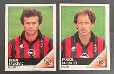 SAVICEVIC e BARESI Milan 1995 96 Panini - Nuove