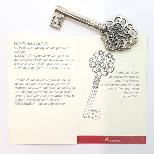 Chiave argento masini - chiave,