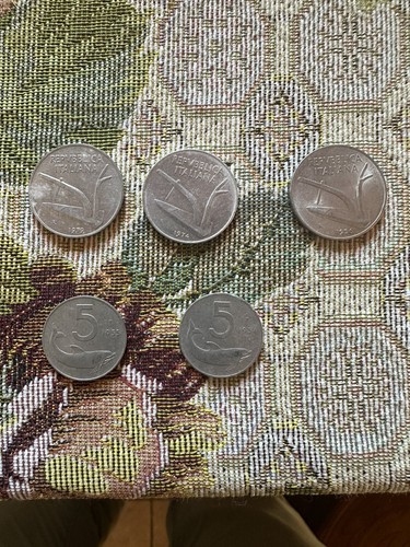 Vecchie monete italiane - monete,