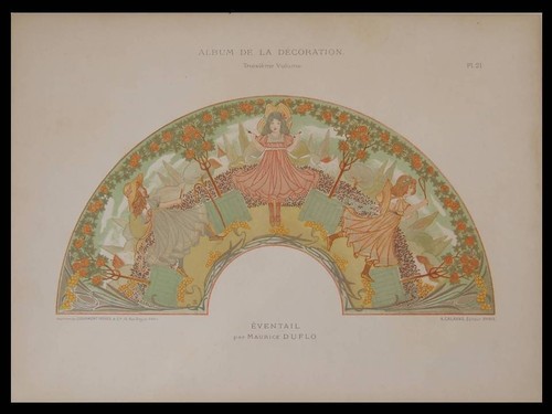 Eventail enfants 1901 - enfants, -1901-