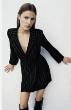 Abito blazer donna Zara nero a