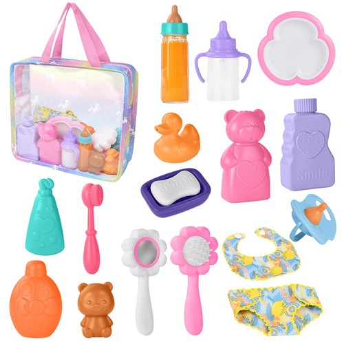 18pz accessori per bambole - accessori,