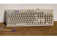 Computer vintage keyboard PS/2
