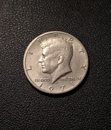 Half dollar kennedy 1971 - dollar,