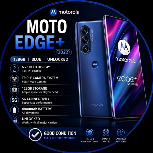 Smartphone motorola edge 2022 - smartphone,