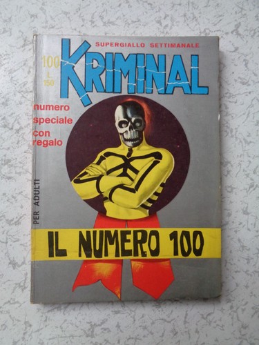 Kriminal 100 con adesivi - kriminal,