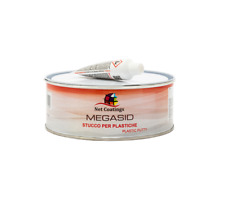 MEGASID Stucco Plastica Riparazioni Paraurti in Plastica 750 gr Nero