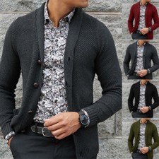 Cardigan Da Uomo Con Bottone