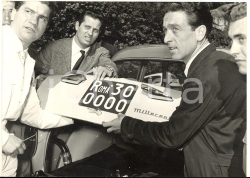 1957 roma assegnazione targa - roma,