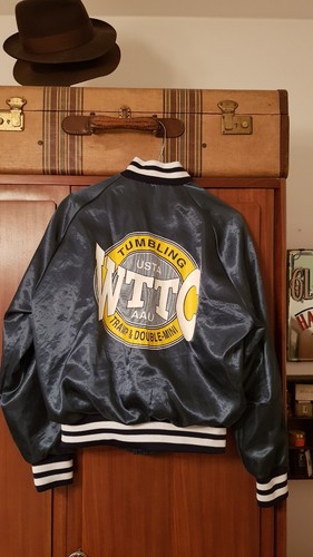 Vintage 80s hilton bomber - vintage,