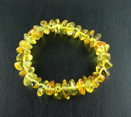 Bracciale ambra gomma - bracciale, in