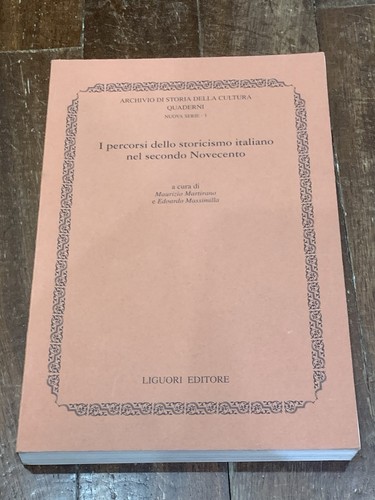 Percorsi dello storicismo - percorsi,
