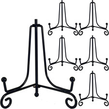 6PCS Supporti Piastre in Ferro