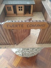 Soldatini Fortino in Legno. Western FUERTE COMANSI (Made In Spain) Usato, Buono.