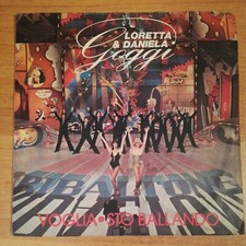 Loretta e Daniela Goggi. Voglia. Sto Ballando. 45 Giri Mai Suonato. 1978.