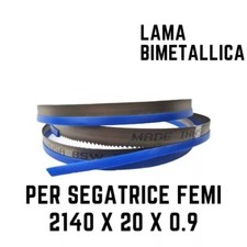 Lama a nastro 2140x20x0.9 per