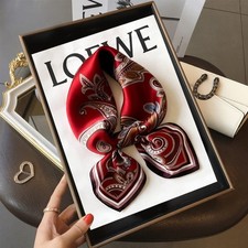 Sciarpa quadrata 27" 100% seta