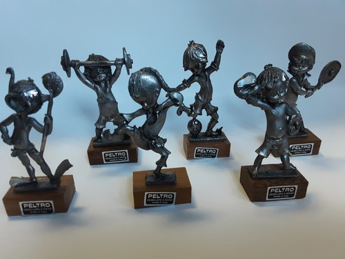 Statuine peltro set - statuine,