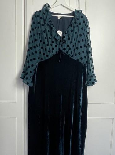Abito midi monsoon velluto - abito,