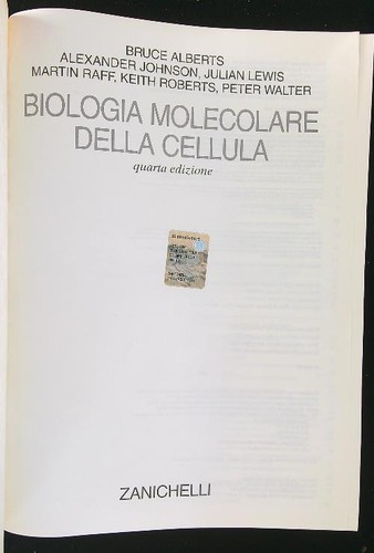 Biologia molecolare della - biologia,