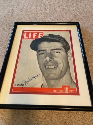 Joe dimaggio firmato 1939 - firmato, 5/1/1939