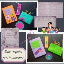 Set agenda 2024/25, astuccio foderato, segnalibro e sottotazza, Personalizzabile