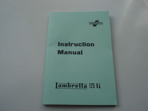 Libretto istruzioni manuale - libretto,