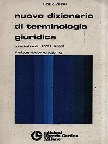 Nuovo dizionario - , di