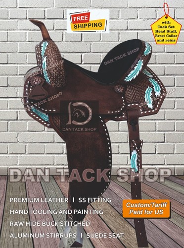 Sella corsa cavalli western - sella, da