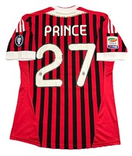 MAGLIA CALCIO MILAN BOATENG 2011/12 ADIDAS JERSEY TRIKOT MAILLOT FOOTBALL SHIRT