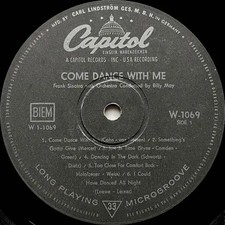 Frank Sinatra Come Dance With