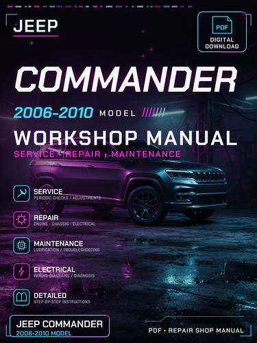 Jeep commander 2006 - commander, 2007
