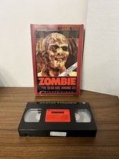 Vintage Horror VHS Tape Zombie