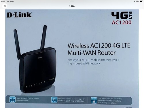 Link router wifi ac1200 4g - d-link,