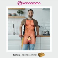 Grembiule da cucina uomo nudo