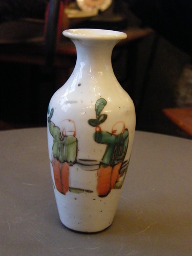 Vaso cinese porcellana - vaso,