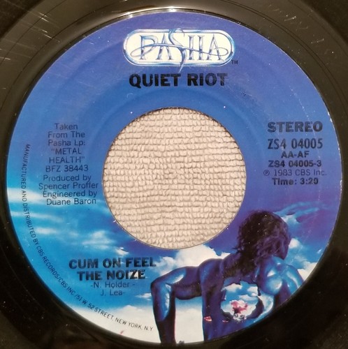 Quiet riot cum - "cum, the