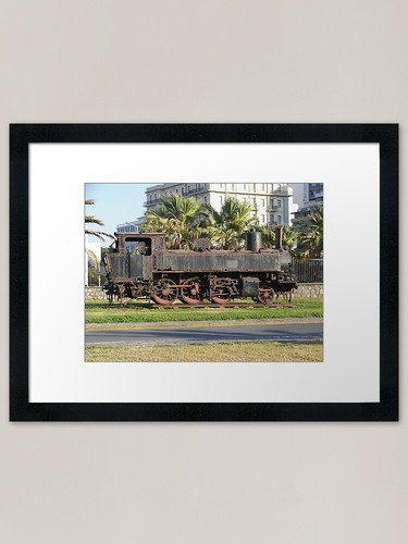 Derelict locomotiva vapore - locomotiva,
