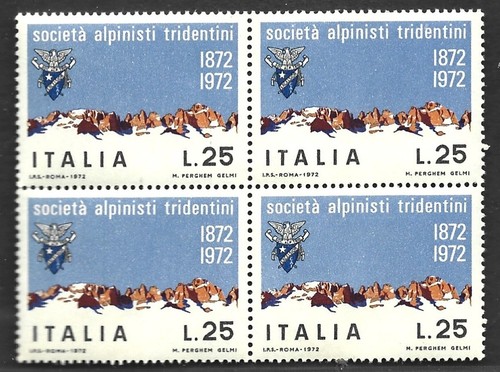 Francobolli italia 1972 - italia,