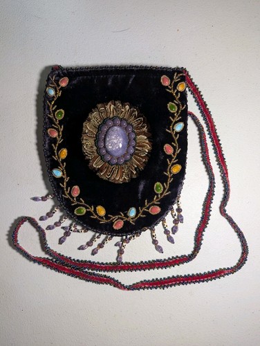 Borsa tracolla boho velluto - borsa,