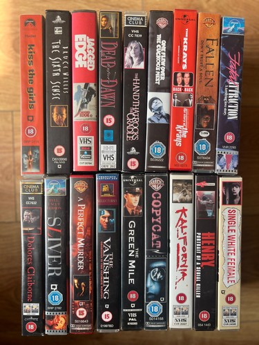 Horror vhs tapes choose - tapes,