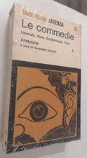 Universale Laterza UL LE COMMEDIE Aristofane 1-2-3 a cura di Benedetto Marzullo