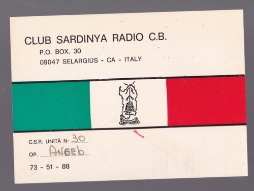 Card radioamatori radio club - card,