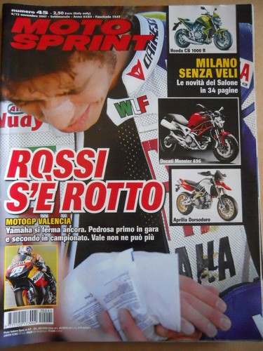 Motosprint 2007 moto gp - n�45,