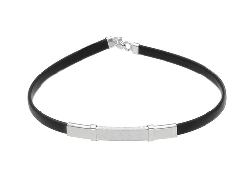 Bracciale oro bianco 18k e - oro,